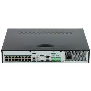 REJESTRATOR IP DS-7716NXI-K4/16P(D)/ALARM16+9/PL 16 KANAŁÓW, 16 PoE +eSATA AcuSense Hikvision