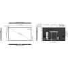 MONITOR REKLAMOWY HDMI, DP, VGA, AUDIO, USB, RS232 DS-D6055UN-DP Digital Signage 55 