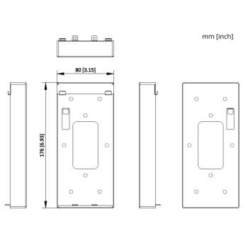 OBUDOWA NATYNKOWA DS-KAB502-S2 Hikvision