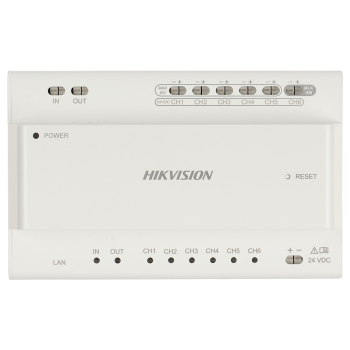 SWITCH   DS-KAD706Y DLA 2-PRZEWODOWYCH SYSTEMÓW WIDEODOMOFONOWYCH HIKVISION
