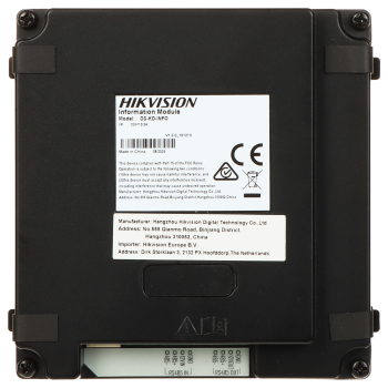 MODUŁ INFORMACYJNY DS-KD-INFO Hikvision