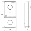 WIDEODOMOFON BEZPRZEWODOWY DS-KV6113-WPE1(C)/SURFACE Wi-Fi / IP Hikvision