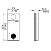 WIDEODOMOFON DS-KV6114-ME1 - 4 Mpx Hikvision