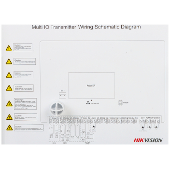 BEZPRZEWODOWY EKSPANDER WE/WY PRZEWODOWYCH AX PRO DS-PM1-I1602-WE Hikvision