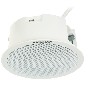SIECIOWY GŁOŚNIK SUFITOWY DS-QAZ1203G1-BE 3 W Hikvision