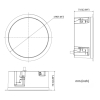 SIECIOWY GŁOŚNIK SUFITOWY DS-QAZ1206G1-BE 6 W Hikvision