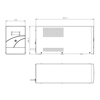 ZASILACZ UPS DS-UPS3000-R 3000 VA Hikvision