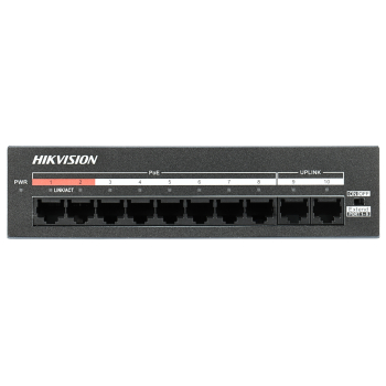 SWITCH POE DS-XS10-P 8-PORTOWY Hikvision