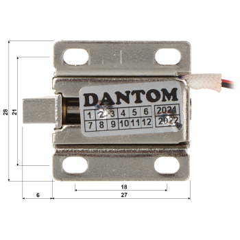 ZACZEP ELEKTROMAGNETYCZNY SZAFKOWY DT-306