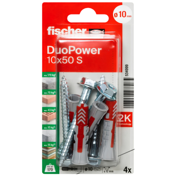 UNIWERSALNY KOŁEK ROZPOROWY DUOPOWER-10X50S*P4 Fischer