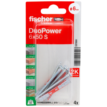 UNIWERSALNY KOŁEK ROZPOROWY DUOPOWER-6X50S*P4 Fischer