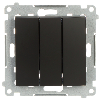 ŁĄCZNIK POTRÓJNY Z PODŚWIETLENIEM DW31L.01/49-SIMON54 250 V 10 A