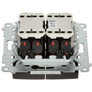 ŁĄCZNIK KRZYŻOWY PODWÓJNY DW7/2.01/X/49-SIMON54 250 V 10 A