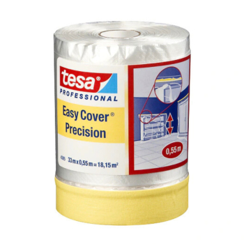 FOLIA OCHRONNA Z TAŚMĄ EASY-COVER-PRECISION/33X550 TESA