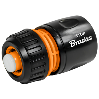 SZYBKOZŁĄCZE NA WĄŻ ZE STOPEM ECO-PWB2140 BLACK LINE BRADAS