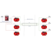 ZESTAW KONWERTERÓW UTP / 2-WIRE DO TRANSMISJI LAN+POE ETH10-2WIRE-A-SET KOMPLET 2 SZT ATTE