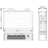 EXTENDER ETHERNET+PoE EXT-POE3DIN PULSAR