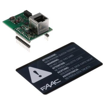 NAPĘD DO BRAMY PRZESUWNEJ FAAC-DELTA-3-SMART-FDS-LAN/KIT Wi-Fi - ZESTAW STARTOWY