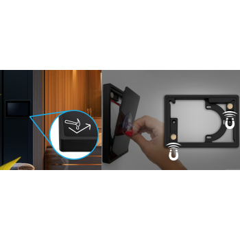 RAMKA MONTAŻOWA FRAME-PANEL-M-B/BLEBOX