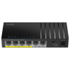 SWITCH POE FS106P 4-PORTOWY + 2X UPLINK CUDY