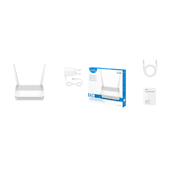 ROUTER GP1200V Wi-Fi 5 GPON/EPON 2.4 GHz, 5 GHz 300 Mb/s + 867 Mb/s CUDY