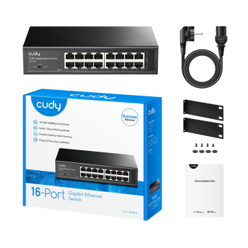 SWITCH   GS1016 16-PORTOWY CUDY