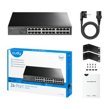 SWITCH   GS1024 24-PORTOWY CUDY