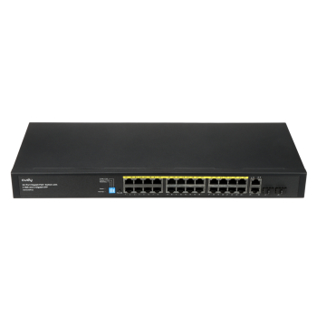 SWITCH POE GS1026PS2 24-PORTOWY + 2X UPLINK + 2X SFP CUDY