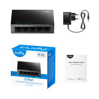 SWITCH   GS105 5-PORTOWY CUDY