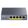 SWITCH POE GS105P 4-PORTOWY CUDY