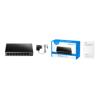 SWITCH   GS108E 8-PORTOWY CUDY