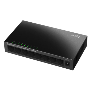 SWITCH   GS108E 8-PORTOWY CUDY