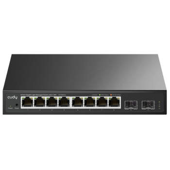 SWITCH   GS108ES2 8-PORTOWY + 2X SFP CUDY