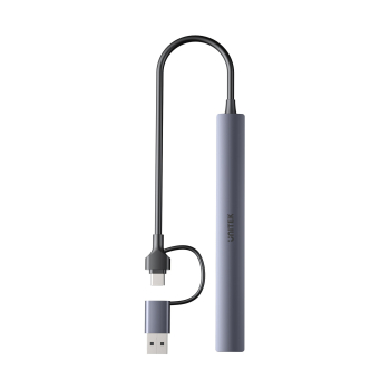 HUB USB 2.0 / 3.0 H1209AGY01 15 cm UNITEK