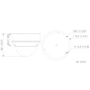 KAMERA WANDALOODPORNA AHD, HD-CVI, HD-TVI, PAL HAC-HDBW1500EA-A-0280B-S3-DIP - 5 Mpx 2.8 mm DAHUA