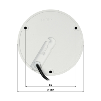 KAMERA WANDALOODPORNA AHD, HD-CVI, HD-TVI, PAL HAC-HDBW1500EA-A-0280B-S3-DIP - 5 Mpx 2.8 mm DAHUA