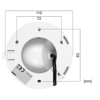 KAMERA AHD, HD-CVI, HD-TVI, PAL HAC-HDW1249X-A-PRO-0280B-DIP WizColor - 1080p 2.8 mm DAHUA