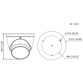 KAMERA AHD, HD-CVI, HD-TVI, PAL HAC-HDW1500T-Z-IL-A-27135-S3-DIP - 5 Mpx 2.7 ... 13.5 mm Smart Dual Light DAHUA