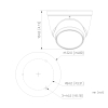 KAMERA AHD, HD-CVI, HD-TVI, PAL HAC-HDW2802T-Z-A-27135-S2-DIP - 8 Mpx 2.7 ... 13.5 mm - MOTOZOOM DAHUA