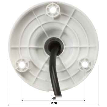KAMERA AHD, HD-CVI, HD-TVI, PAL HAC-HFW1200C-0280B-S6 - 1080p 2.8 mm DAHUA
