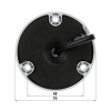 KAMERA AHD, HD-CVI, HD-TVI, PAL HAC-HFW1200RM-IL-T-0280B-DIP - 1080p 2.8 mm DAHUA