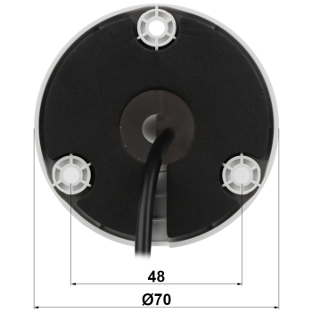 KAMERA AHD, HD-CVI, HD-TVI, PAL HAC-HFW1231TLM-I6-A-0360B - 1080p 3.6 mm DAHUA