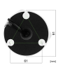 KAMERA AHD, HD-CVI, HD-TVI, CVBS HAC-HFW1239MH-A-LED-0360B-S3 Full-Color - 1080p 3.6 mm DAHUA
