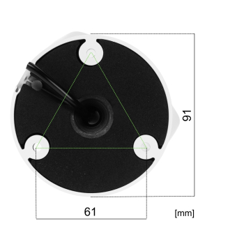 KAMERA AHD, HD-CVI, HD-TVI, CVBS HAC-HFW1509MH-A-LED-0360B-S3 Full-Color - 5 Mpx 3.6 mm DAHUA