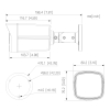 KAMERA AHD, HD-CVI, HD-TVI, PAL HAC-HFW1801TLM-IL-A-0280B-S3-DIP Smart Dual Light - 8 Mpx 4K UHD 2.8 mm DAHUA