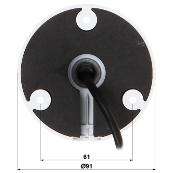 KAMERA AHD, HD-CVI, HD-TVI, PAL HAC-HFW2802TU-A-0360B-S2-DIP - 8.3 Mpx 3.6 mm DAHUA