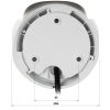KAMERA AHD, HD-CVI, HD-TVI, PAL OBROTOWA WEWNĘTRZNA HAC-PT1200A-IL-A-0280B-S6 Smart Dual Light - 1080p 2.8 mm DAHUA