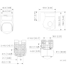 KAMERA AHD, HD-CVI, HD-TVI, PAL OBROTOWA ZEWNĘTRZNA HAC-PT1509A-A-LED-0280B-S2 Full-Color - 5 Mpx 2.8 mm DAHUA
