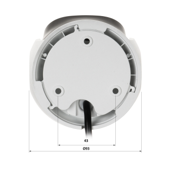 KAMERA AHD, HD-CVI, HD-TVI, PAL OBROTOWA ZEWNĘTRZNA HAC-PT1509A-A-LED-0280B-S2 Full-Color - 5 Mpx 2.8 mm DAHUA