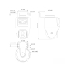 KAMERA AHD, HD-CVI, HD-TVI, CVBS SZYBKOOBROTOWA ZEWNĘTRZNA HAC-PTS1500C-E2-IL-A-0280B/0600B Smart Dual Light - 1080p 2.8 mm / 6.0 mm DAHUA